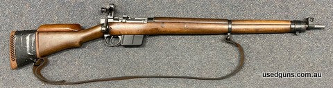 Very good condition 308W Lee Enfield No 4 Mk I. Has a Rawson rear sight installed. Cycles great, barrel in excellent nick. Has a Stirling magazine, marked S on 