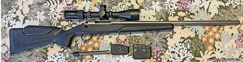Absolute tack driver. Thick barrel for range use or varmints. Reluctant sale - I just don't use it enough. A couple hundred rounds put through it. Well looked a