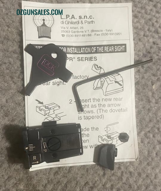 LPA Glock Sight Set NEW