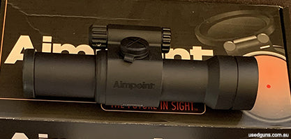 Bought this new ,fitted and used once perfect condition, comes with Aimpoint medium rings