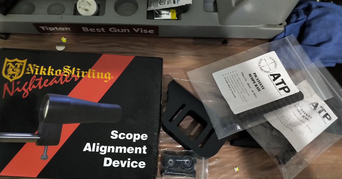 scope level, Tikka 40 moa rails, adjustable cheek rest