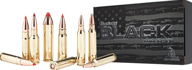 Hornady 308 Win 155 gr A‑MAX® BLACK
