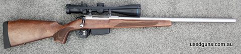 Tikka T3X Varmint hunter SS c/w Meopta Meopro 5 4 -20x50 RD - Z Plus, Spika soft bag, Tsunami hard case, cleaning kit and Spika 6 gun case. (Will not separate, 