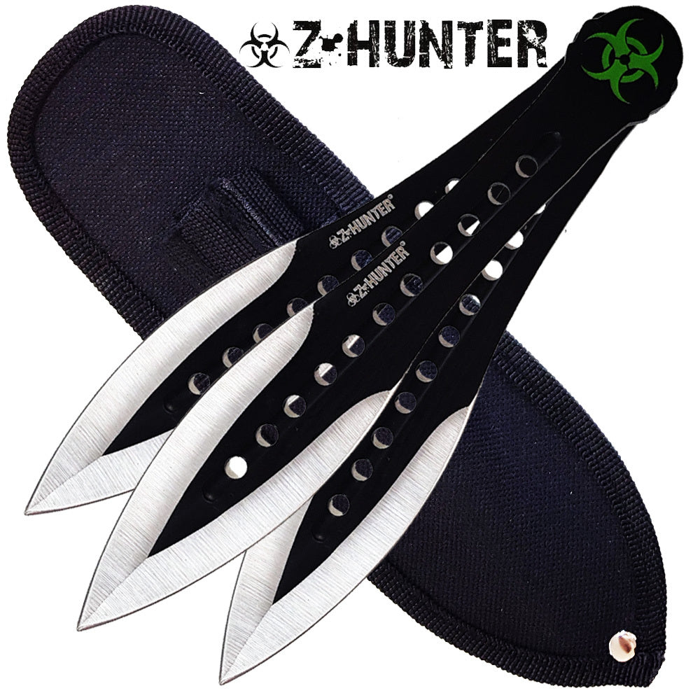 FURY BLACK ZOMBIE THROW SET M-ZB-163-3BK