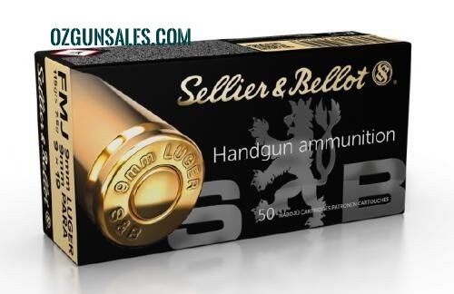 Sellier & Bellot 9MM 115gr JHP 1000 Rounds Special