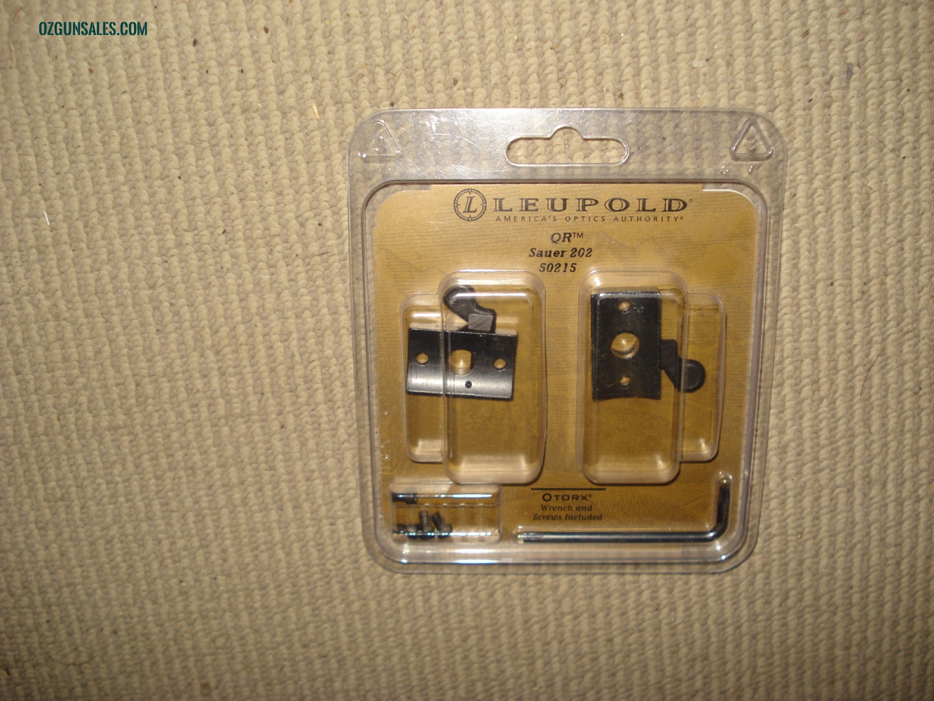 Leupold QR bases for Sauer 202