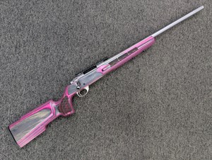HOWA
1500 CUSTOM PRO VARMINT
223REM
5 SHOT
24 INCH BARREL
STAINLESS STEEL
1 IN 8 INCH TWIST
BOYD PRO VARMINT 
BLACKJACK PINK LAMINATED STOCK
WITH CUSTOM BW CHECKERING
MDT PIC RAIL
HACT ADJUSTABLE TRIGGER
ONE ONLY
#B804300

NEW $1295