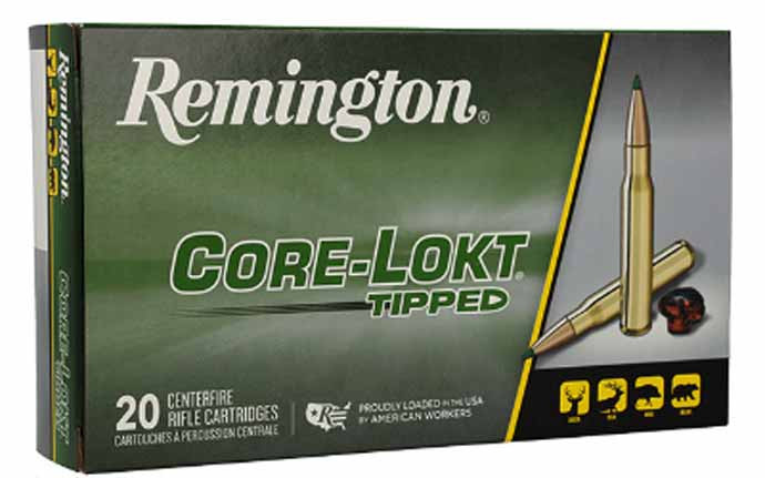 REMINGTON 6.5 CREEDMOOR 129GR CORE LOKT TIPPED