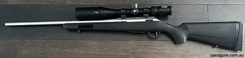 TIkka T3x stainless owned since new. In great condition. Bore camera shows rifling in great condition. Roughly 250 rounds through rifle. Phone for more informat