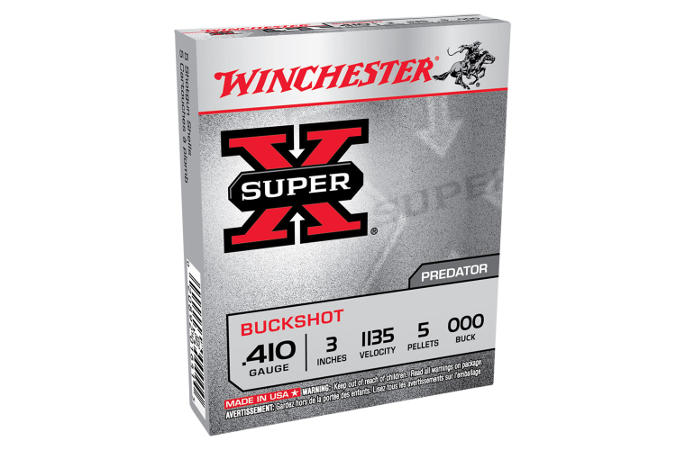 WINCHESTER 410G (NO. 000) 3" SUPER X HIGH BRASS (5PK)