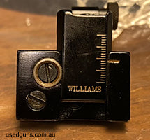 Williams peep sight in good condition. Came off a winchester model 94. Calls or text messages only please.