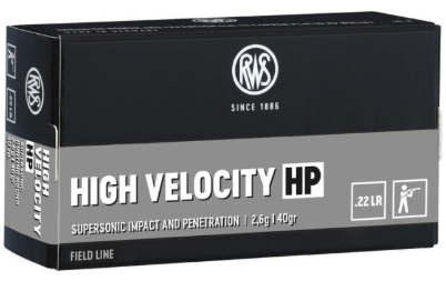 RWS High Velocity HP 22LR