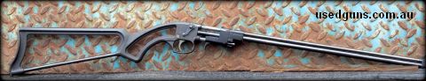 Fantastic camp rifle in 22LR. Folds in half for storage & transport. More photos available. $45 Express Dealer delivery (Not WA).