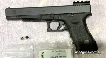 Glock 17L GEN 3 comes with rail and original rear sight , I also put a DMT System Technologies spring system on as well made a big difference to trigger , haven