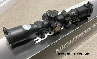 Nightforce atacr 4-16x42 C575 tremor 3 reticle Six screw rings with bubble level