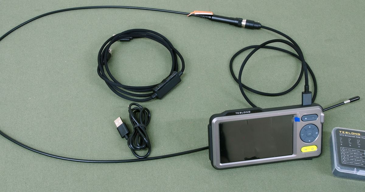 TESLONG NTG500 RIFLE / PISTOL BORE SCOPE SYSTEM
