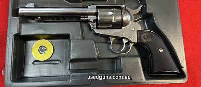 Ruger Vaquero 357 mag with 140mm barrel in good condition. For enquiries please call the store on 0746328258.