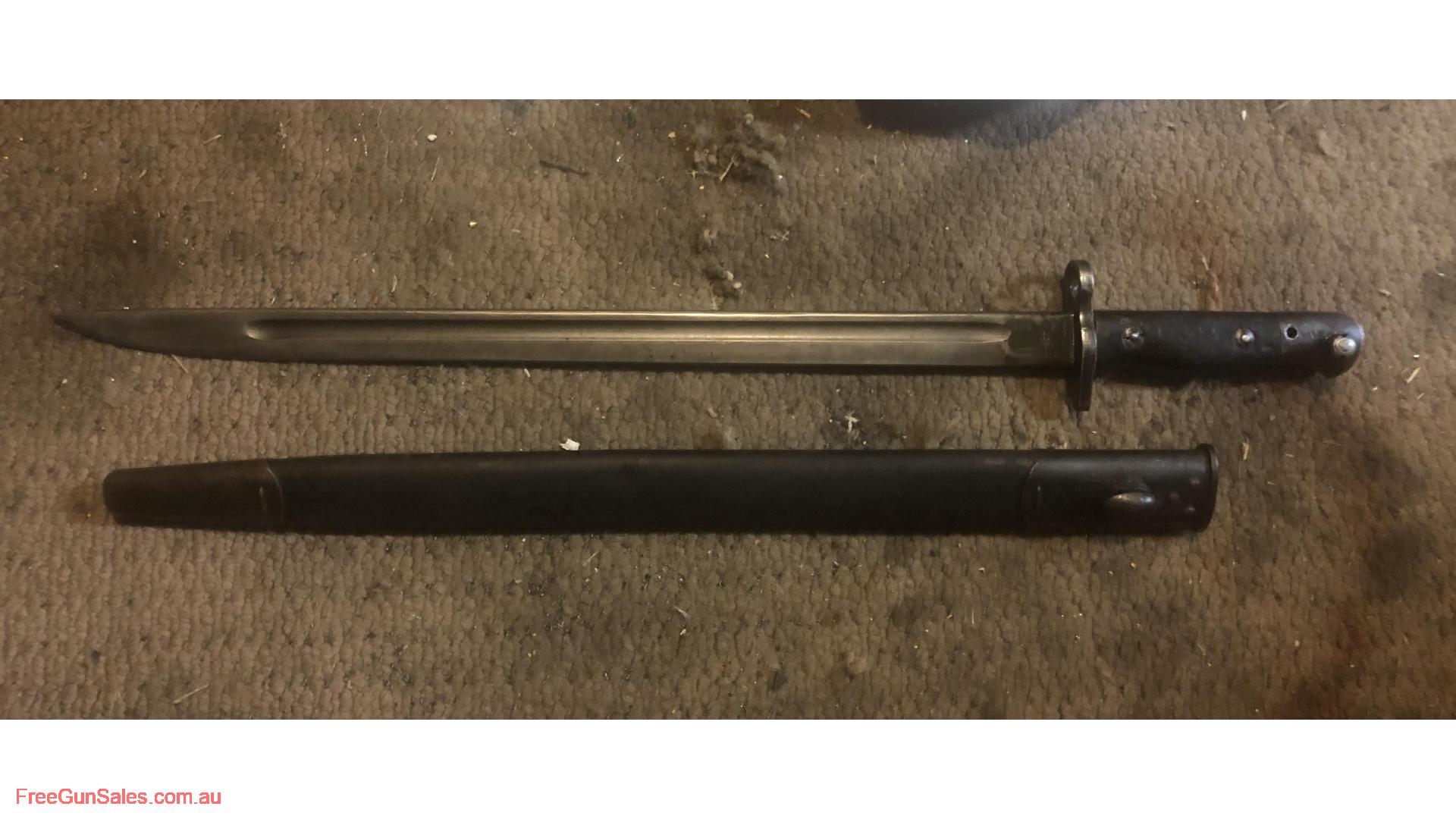 Bayonet Lee Enfield Melbourne