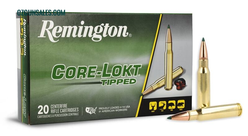 REMINGTON 308 WIN 165GR CORE LOKT TIPPED BULK 200!