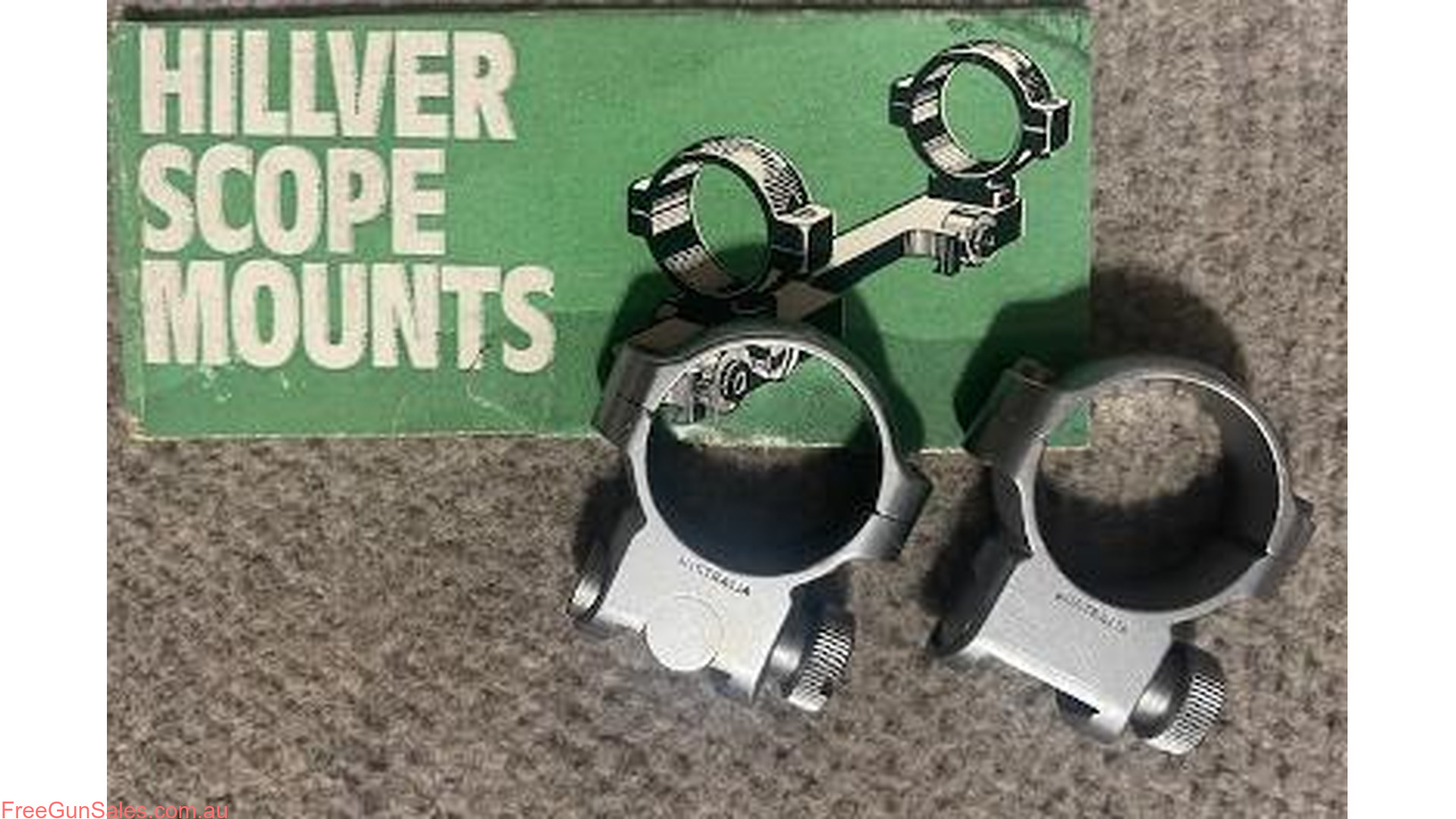 Hillver Ruger M77/22 Rifle 1" Mounts Caloundra