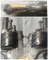Belgium DA engraved ivory stocks