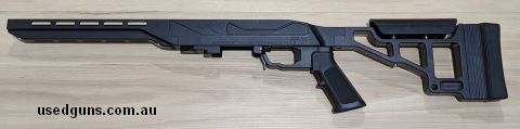 SCSA TSP X chassis for Remington 700 short action right hand. Came on a rifle that I only needed the barrelled action off, so I have no use for it.