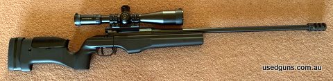 Rifle is unfired comes with steel Contessa rail, Sako brake and hard case. Also available at extra cost various projectiles, brass, Redding Master dies and fact