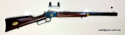 The Marlin 39 Century Limited was manufactured in 1970 with the highest quantity timber and octagonal barrel as an 100 year anniversary model. Includes original