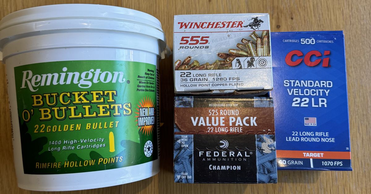 Ammo clear out (223, 308, 22LR, 12G)