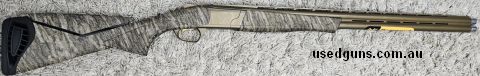 BROWNING CYNERGY OVER &UNDER SHOTGUN IN THE MOSSY OAK CAMO WITH CERAKOTED BARRELS IN ALMOST NEW CONDITION. VERY HARD TO FIND OR BUY THIS SHOTGUN AS NO LONGER AV