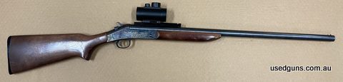 This is a tranquilizer gun please check with your states rules and regulations before purchasing. Very good condition H & R cap-chur rifle chambered in 32G spec
