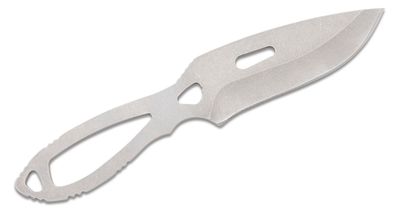 Buck  PakLite Skinner Fixed Blade Knife 3.75" Stonewashed Skinner Blade Skeletonized One-Piece Construction Nylon Sheath
