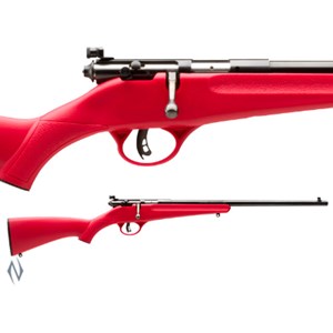 SAVAGE
RASCALRED
RASCAL
22LR SINGLE SHOT
BLUED FINISH
RED SYNTHETIC STOCK
OPEN SIGHTS
NEW $335
PROHIBITED FOR SALE IN NSW!!!
