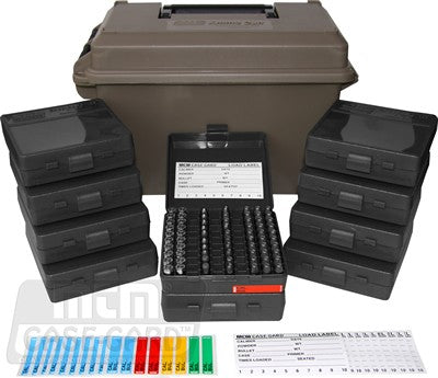 MTM AMMO CAN COMBO DARK EARTH 9MM 1000RD (1xAC50 + 10x P-100-09)
