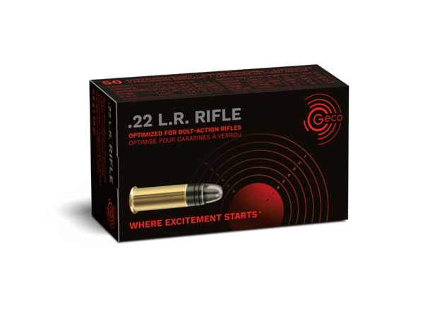GECO 22LR RIFLE 40GR 1082FPS (500 BRICK)