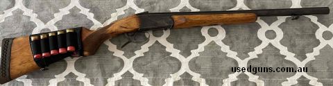 Great little gun for the farm or camping to deal with unwanted guests. Fitted with ejector and very smooth and positive operation.
