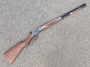 WINCHESTER
MODEL 1892 DELUXE TAKEDOWN
11 SHOT
24" OCTAGONAL BARREL
LEVER ACTION
DEEP GLOSS BLUED FINISH
COLOR CASE FINISHED RECEIVER
HIGH GRADE DELUXE CHECKERED 
WALNUT STOCK & FOREND
RARE TAKEDOWN MODEL

AVAILABLE IN
534283137 357 MAGNUM SPECIAL NEW $2890
534283124 44 MAGNUM SPECIAL NE
