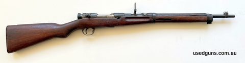 Battle worn condition. Good bore. The Type 38 Carbine was intended for use by cavalry and engineers the Type 38 was introduced into service at the same time as 
