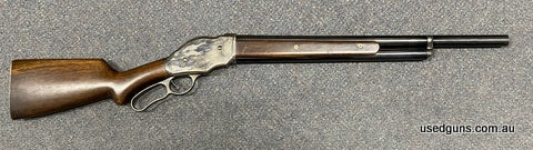 Excellent condition Chiappa 1887 lever action shotgun. Has a patina on the action. 20 inch barrel. Cycles well. $65 freight to your dealer Australia wide. 2 mon