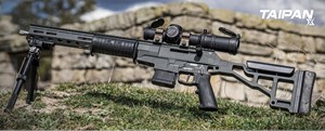 SCSA
TAIPAN X
10 SHOT
STRAIGHT PULL ACTION
OR SPRING ASSISTED PUMP ACTION
GREY FINISH
16.5" THREADED BARREL
MADE IN AUSTRALIA
REGISTERED AS A PUMP ACTION IN QLD

AVAILABLE IN
223REM NEW $1895
300 BLACK OUT NEW $1895