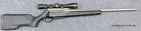 Lithgow LA102 Poly Titanium chambered in 308W. Gun comes with a lovely Leupold VX-3i 3.5-10x40 mounted in Leupold rings. 2-month lay-by available with 20% depos