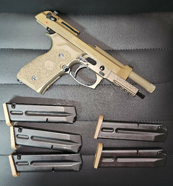 Beretta M9A3 Desert Tan 9mm Cased with 5 Mags