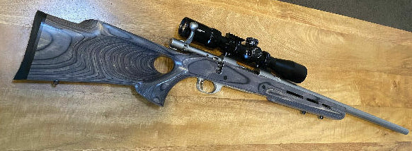Howa .223 short action stainless heavy barrell varmint.