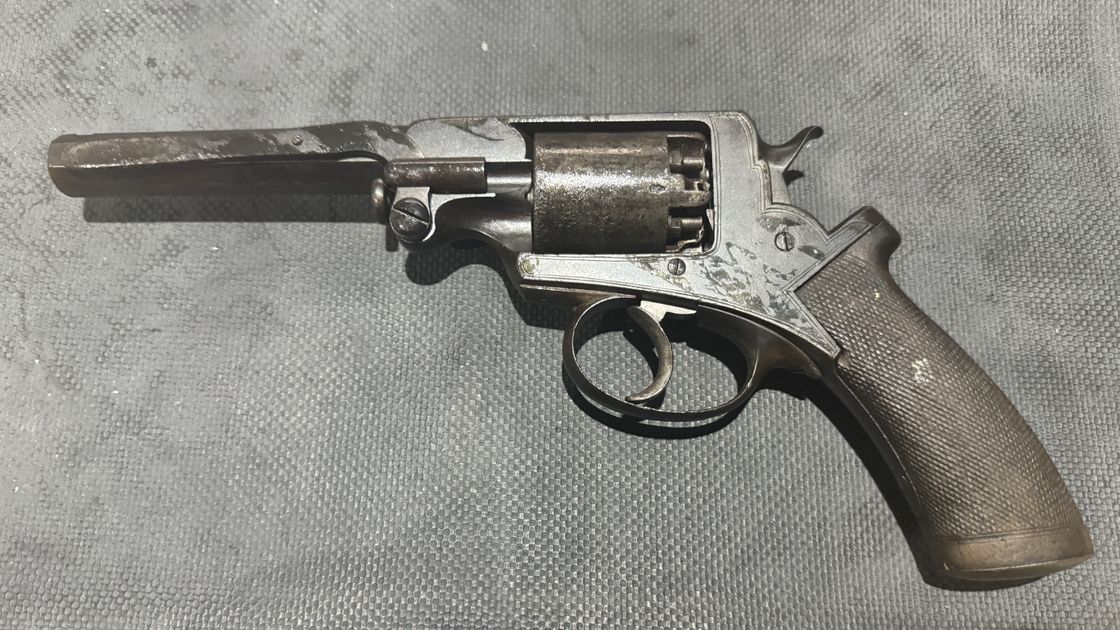 Beaumont-Adams Patent Black Powder Percussion Revolver