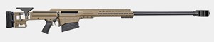 BARRETT
MRADELR
416 BARRETT
5 SHOT
DETACHABLE MAGAZINE
36" BARREL
1 IN 9" TWIST
WITH MUZZLE BRAKE

AVAILABLE IN
BLACK, FDE OR GREY
NEW $20455