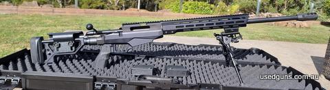 Like new. Only fired 10 rounds. Folding stock. 2 magazines. Bipod. Tikka hard case. Muzzle break.