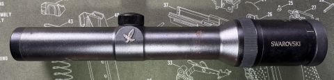 Tube has a few blemishes, though is mechanically sound with clean lens. Has German #4 reticle. Shipping included in price.