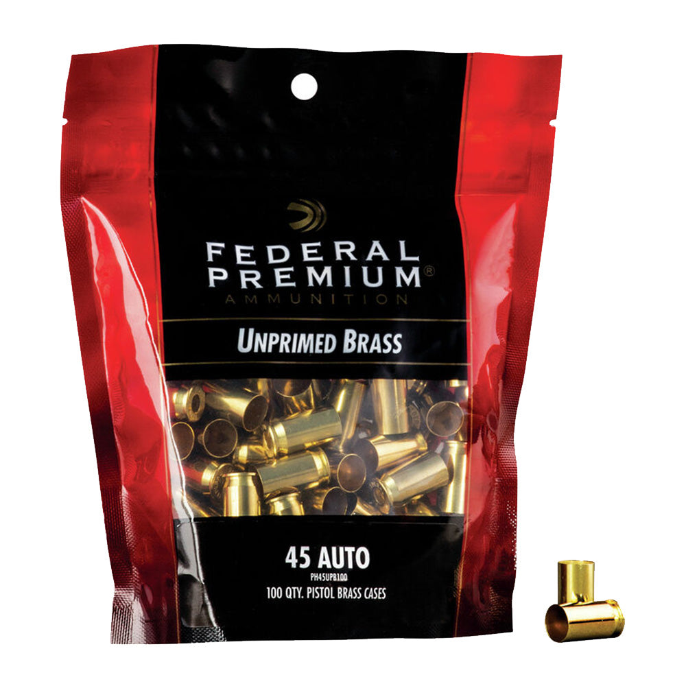 Federal Unprimed Brass Pistol