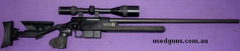 Stock Number 13883. For the serious long range shooter! Sig-Sauer model 205 in.308 Win. Comes with Docter 8-25x50 scope, all in very good condition.