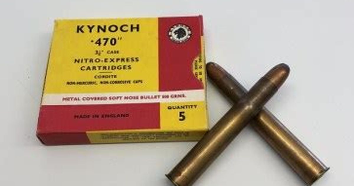 470 Nitro Express Ammo